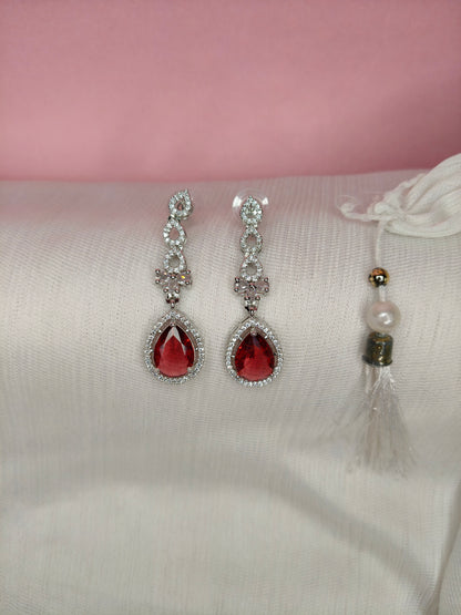 Crimson Elegance Necklace Set